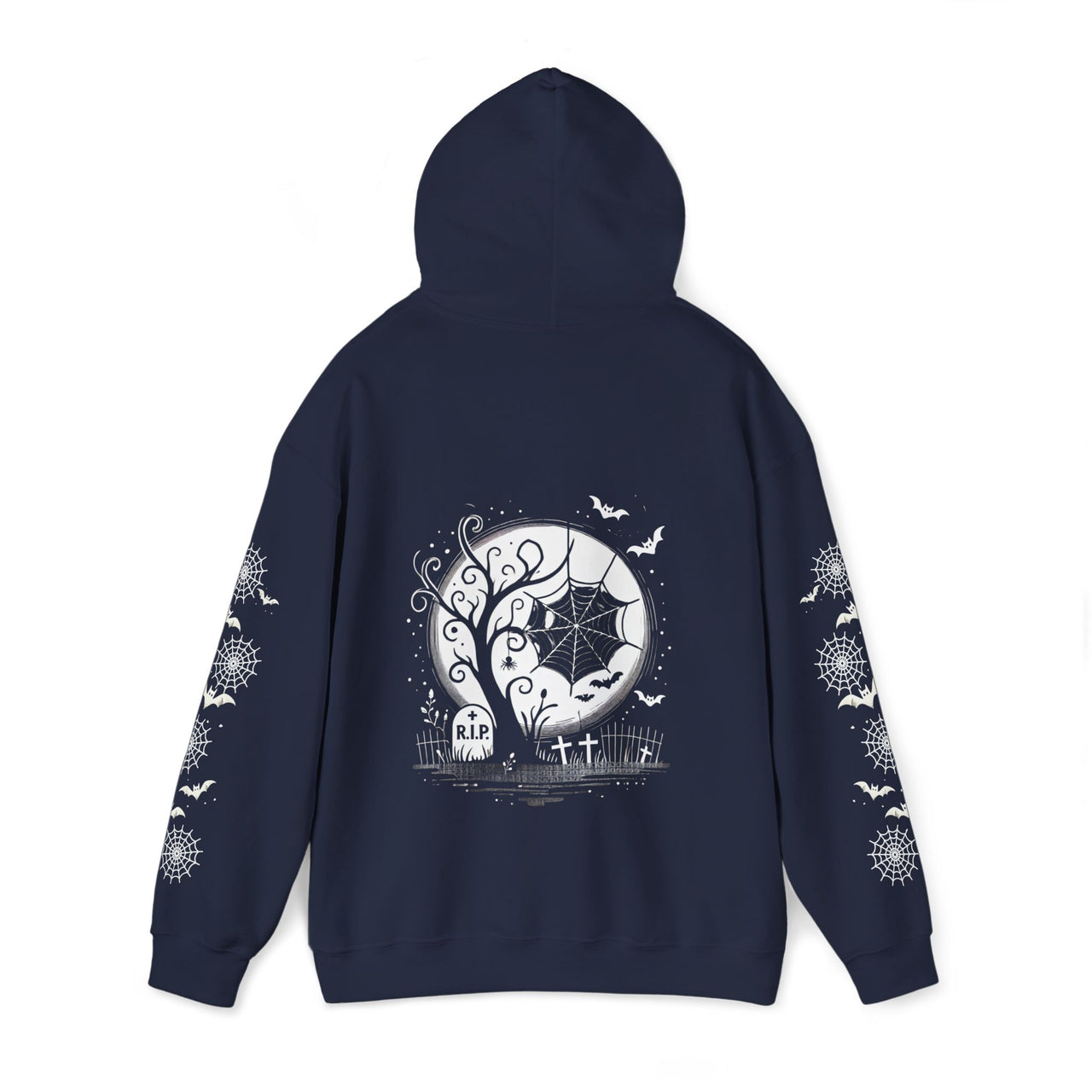 Moonlit Cemetery Hoodie