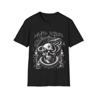 Macabre Threads Black Wrath Reborn – Occult Skull Shirt