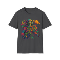 Saturn’s Grave T-Shirt | Cosmic Gothic Astronaut Tee