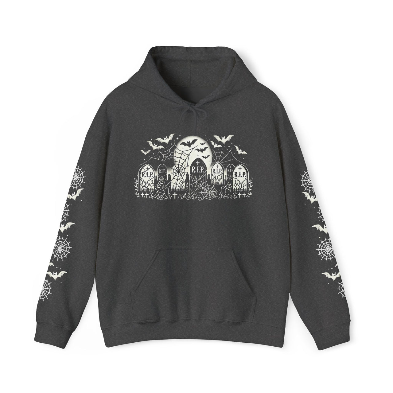 Moonlit Cemetery Hoodie