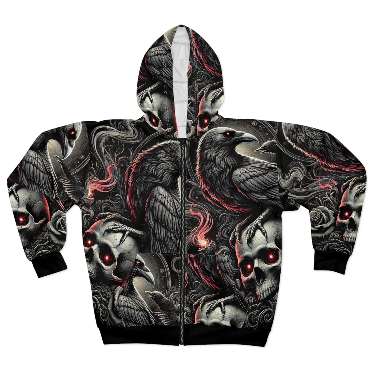 Eclipse of Crows Hoodie (full zip)