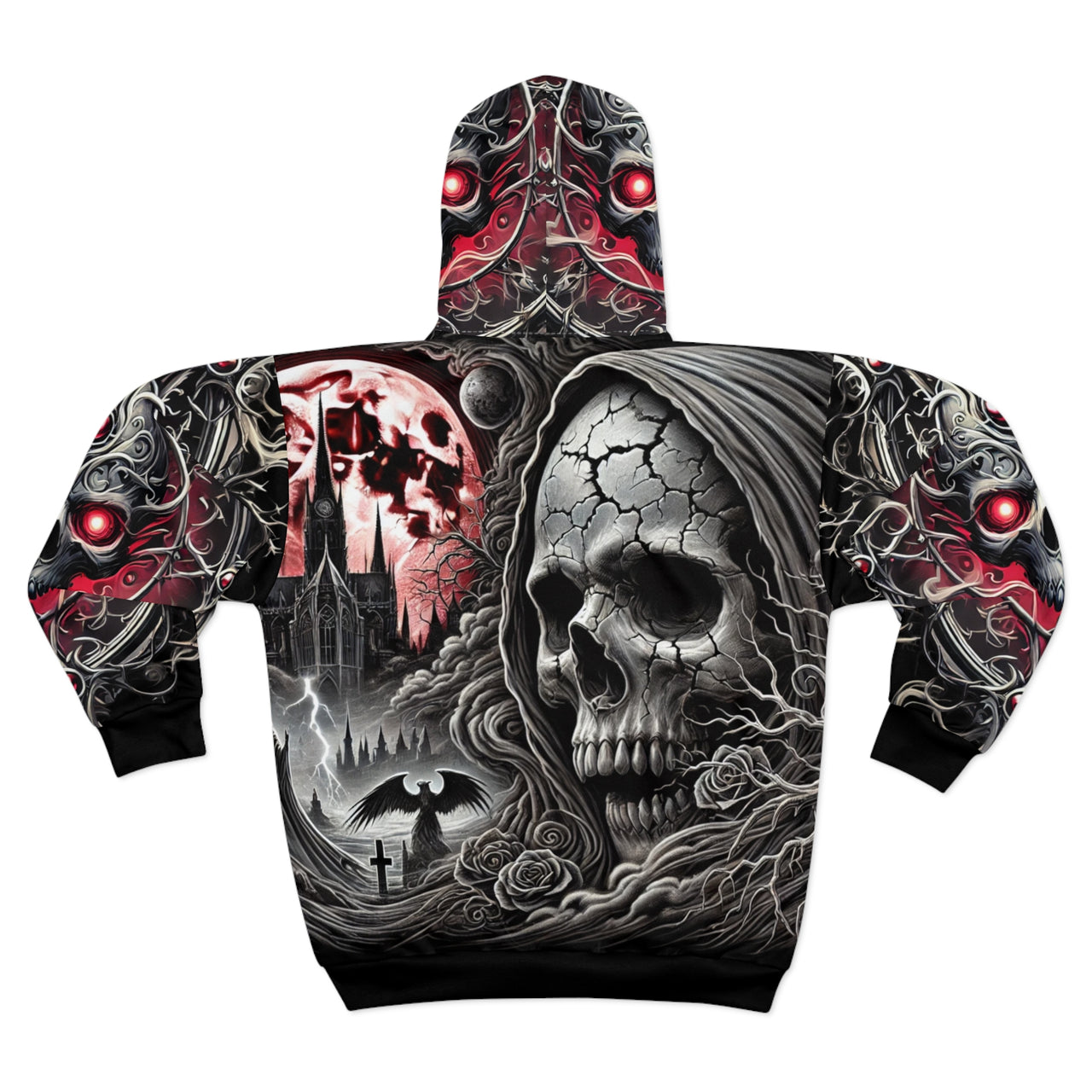 Crimson Doom Hoodie (full zip)