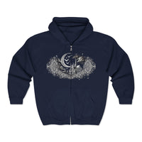 Moonlit Cathedral Hoodie (full zip)