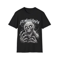 Macabre Threads Black Demonborn T-Shirt – Gothic Horror Design