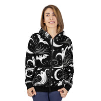 Whimsical Nightfall Hoodie (full zip)