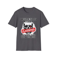 Classified Skull T-Shirt – Gothic Secret Statement Tee