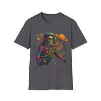 Saturn’s Grave T-Shirt | Cosmic Gothic Astronaut Tee