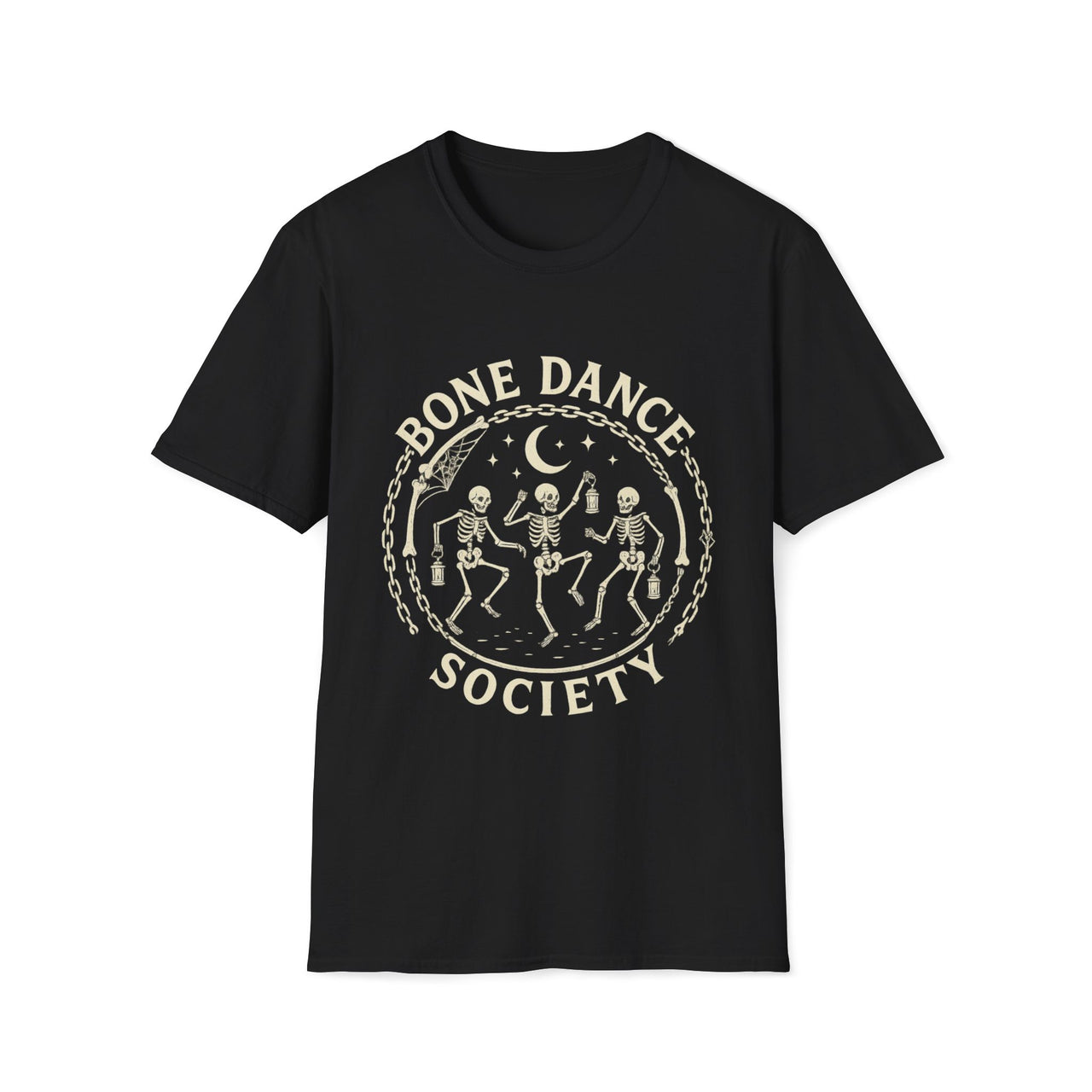 Dancing Skeletons T-Shirt – Funny Halloween Graphic Tee
