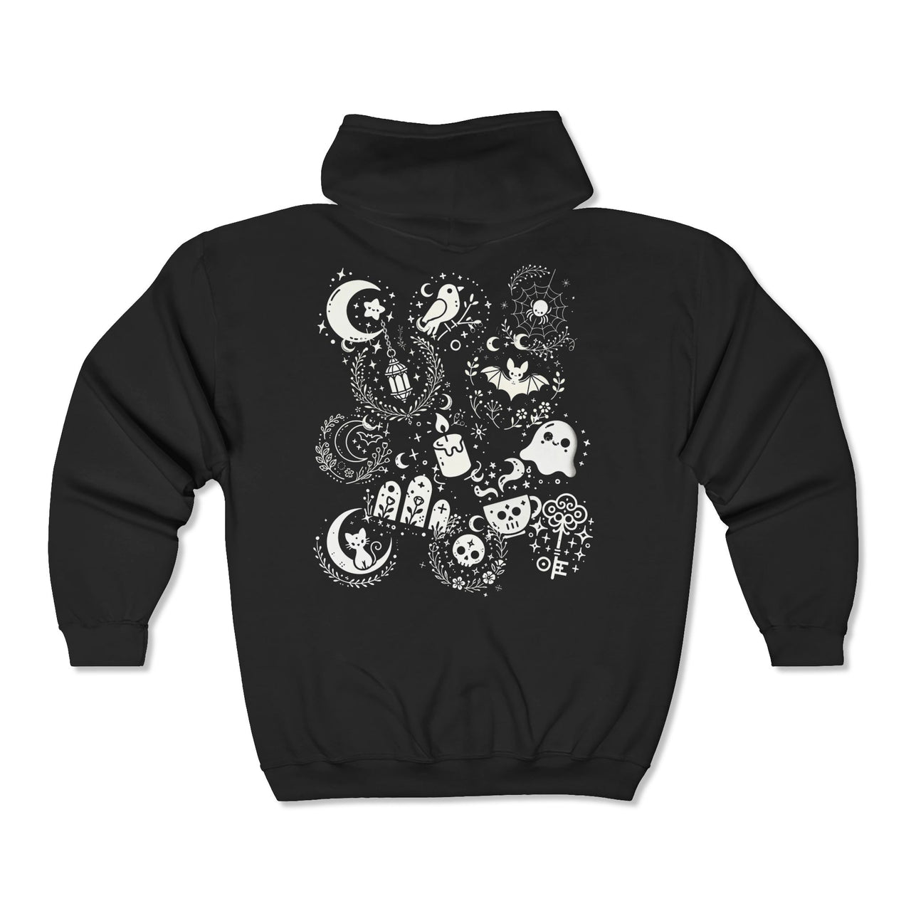 Night Whimsy Hoodie (full zip)