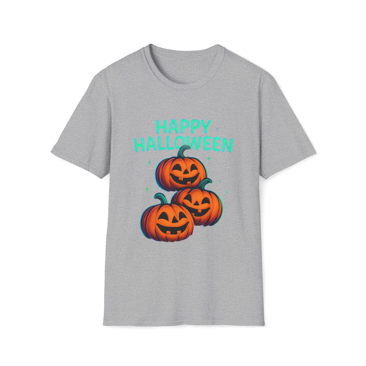 Happy Halloween Tee Shirt – Jack-O’-Lantern Pumpkin T-Shirt