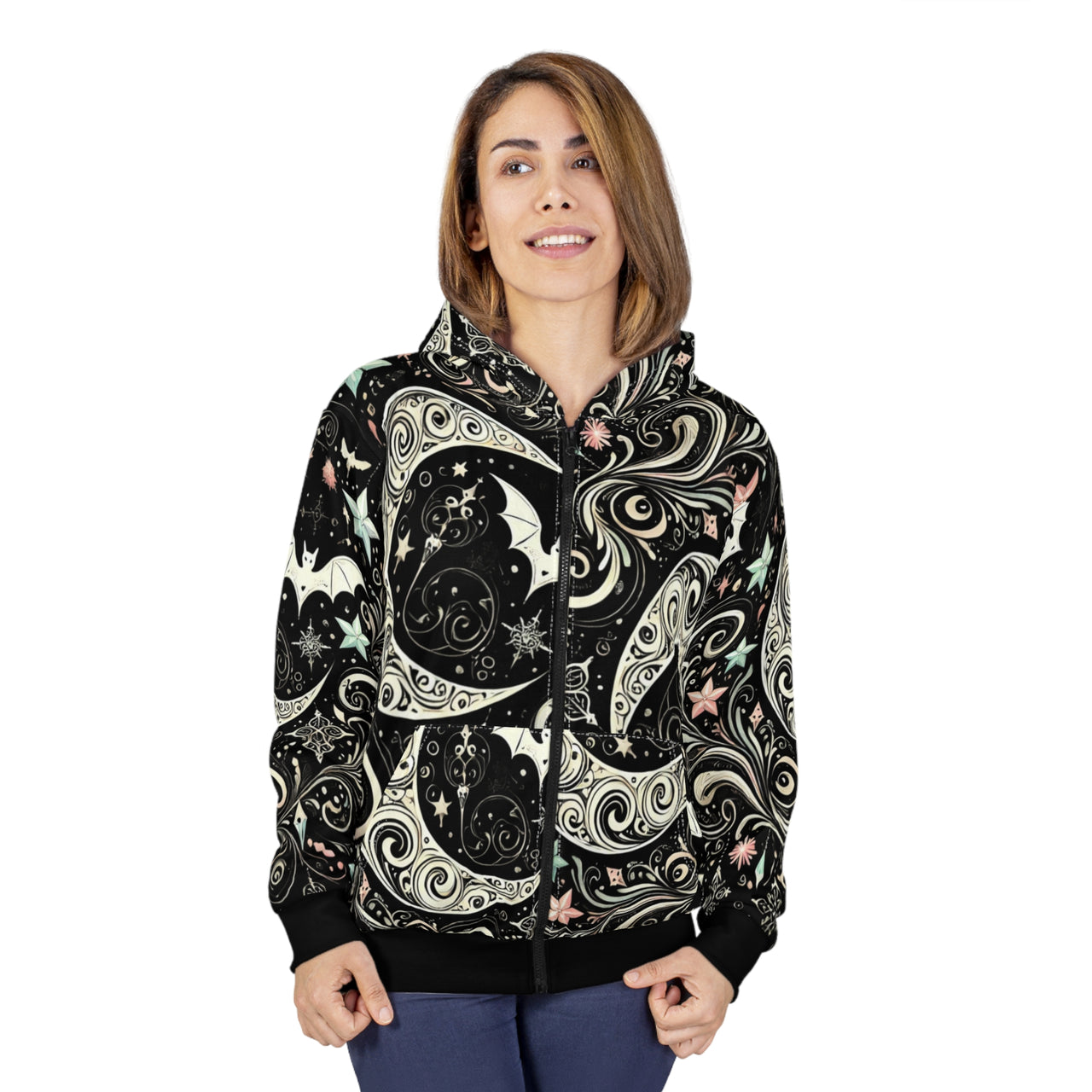 Ethereal Whimsy Hoodie (full zip)