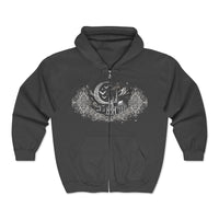 Moonlit Cathedral Hoodie (full zip)
