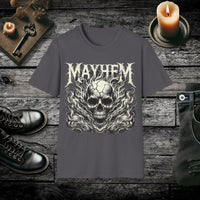 Mayhem – Flaming Skull T-Shirt