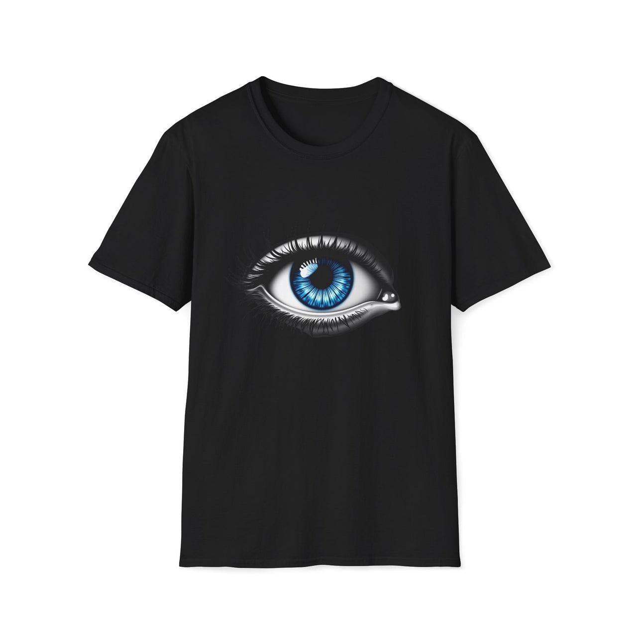 Macabre Threads Black Mystic Gaze – All-Seeing Eye T-Shirt