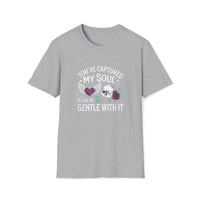 Macabre Threads Sport Grey Soul Sanctuary T-Shirt – Captured Soul Gothic Tee