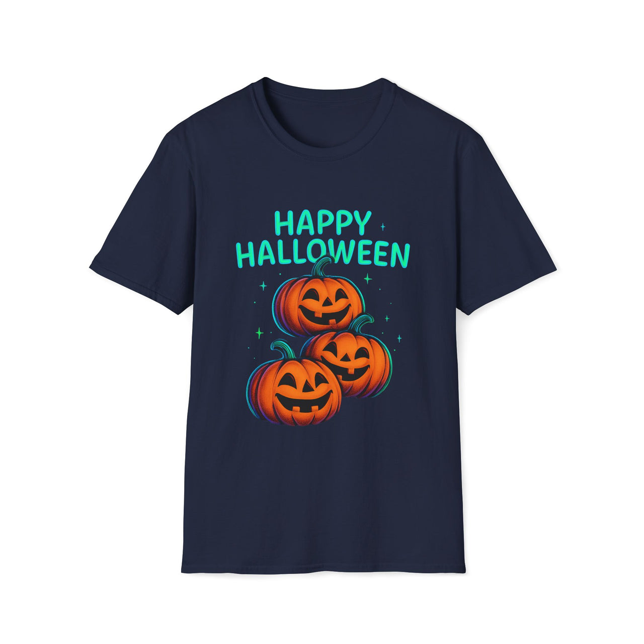 Happy Halloween Tee Shirt – Jack-O’-Lantern Pumpkin T-Shirt