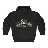 Night Whimsy Hoodie (full zip)