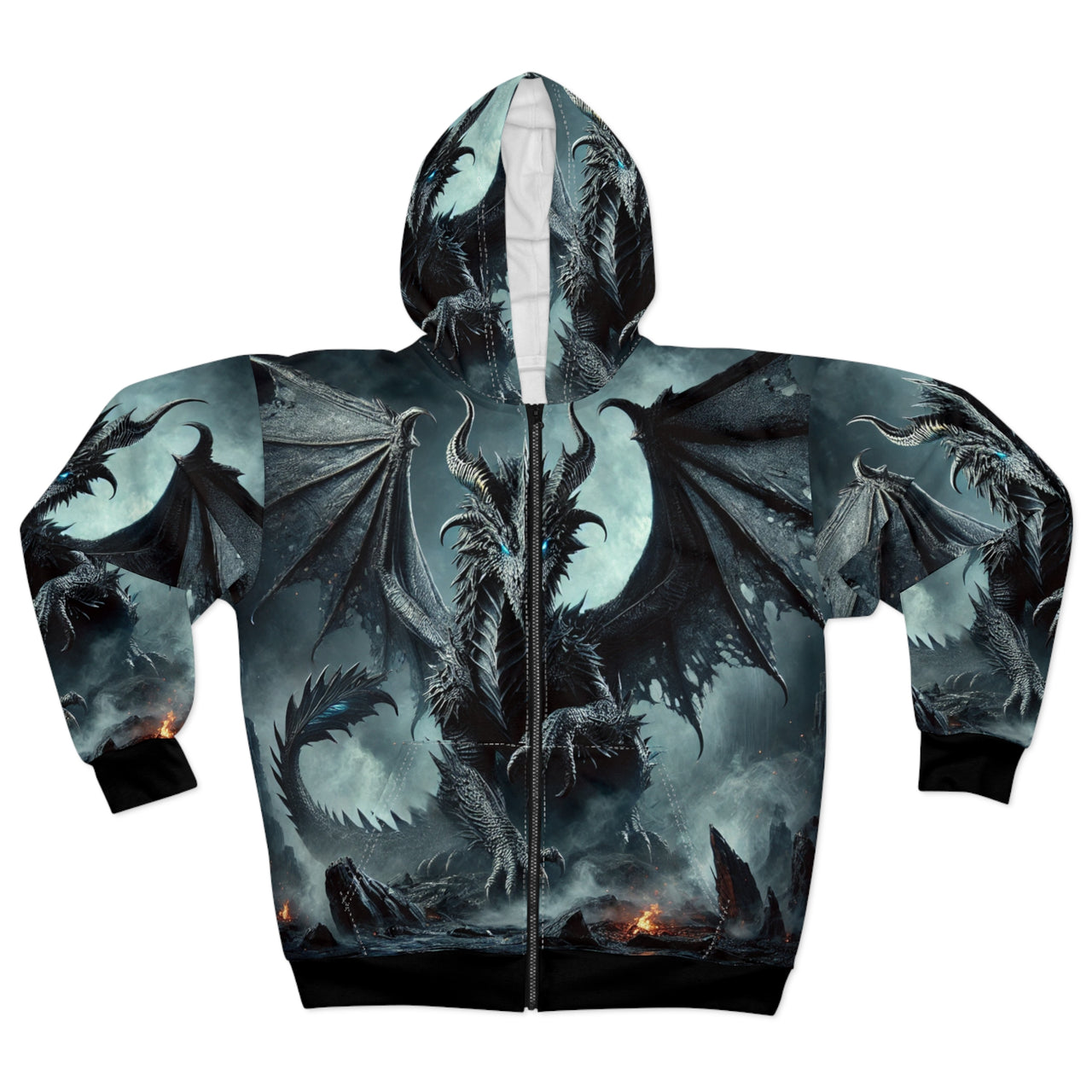 Frostborn Fury Hoodie (full zip)