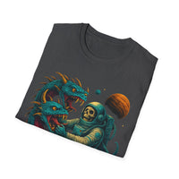 Galactic Grapple – Astronaut vs Space Serpent T-Shirt