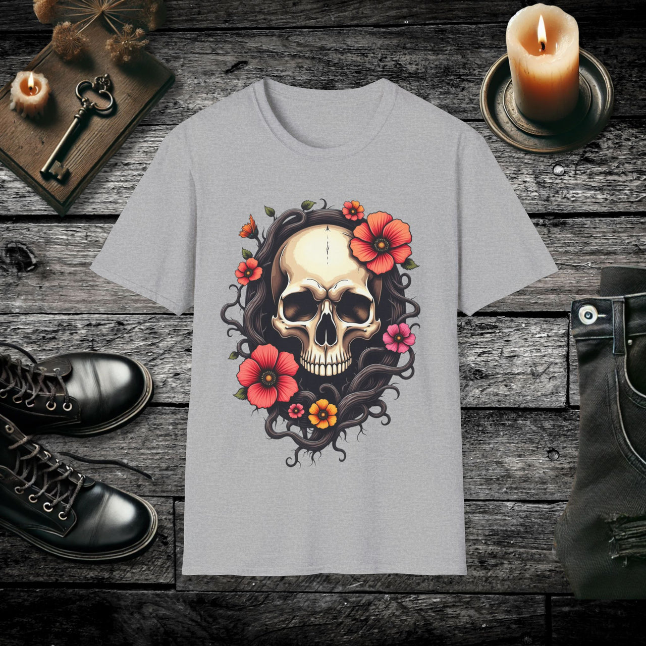 Vivid Skull T-Shirt