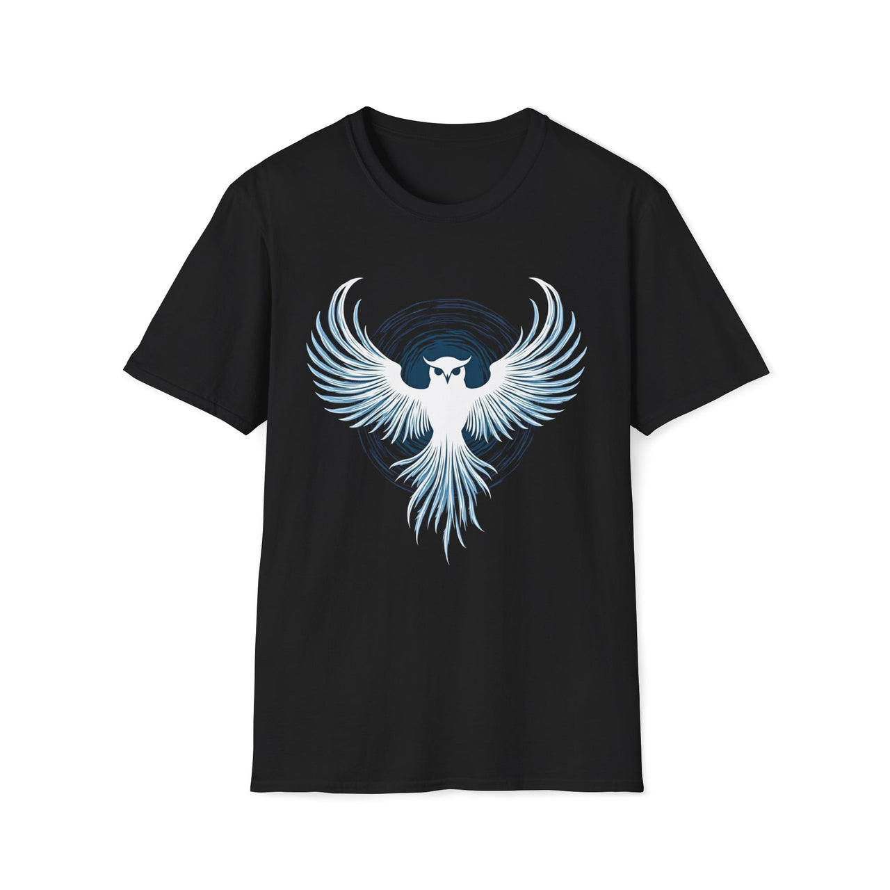 Macabre Threads Black Mystic Owl – Lunar Guardian T-Shirt