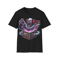 Macabre Threads Black Nightmare-In-The-Box - Evil Clown Tee