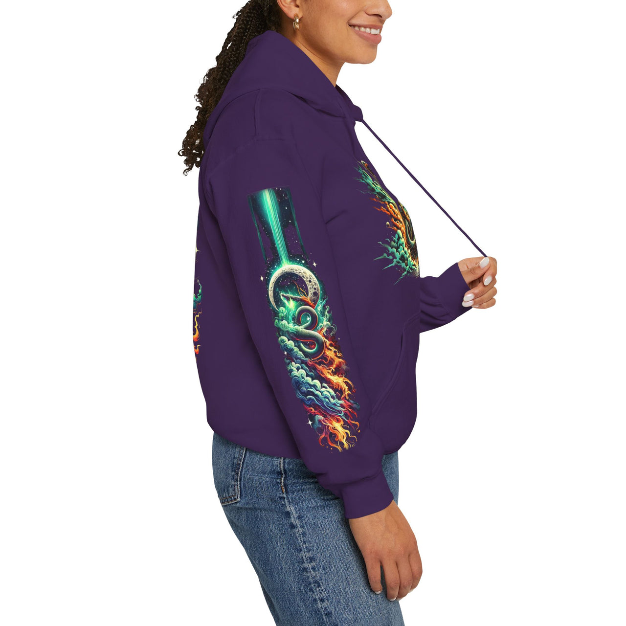 Cosmic Coil Hoodie