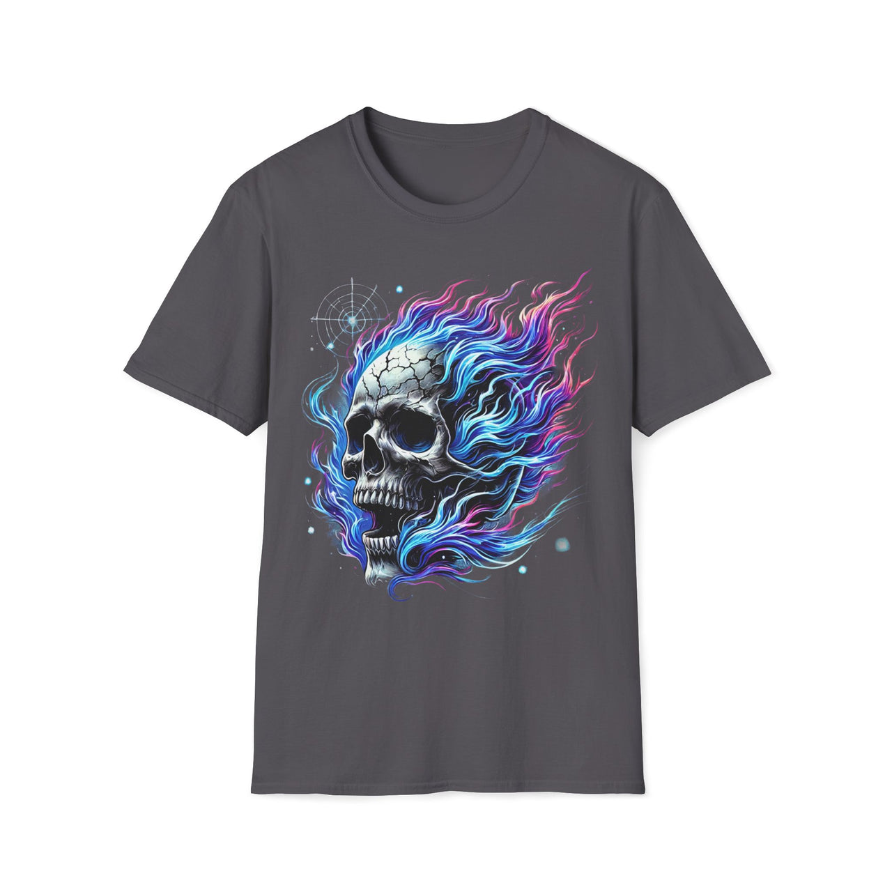 Macabre Threads Charcoal Infernal Glow T-Shirt
