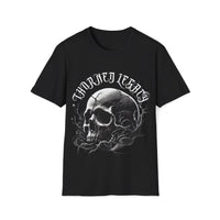 Macabre Threads Black Thorned Legacy – Skull with Thorns Shirt
