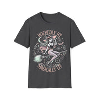 Macabre Threads Dark Heather Charmed and Dangerous T-Shirt