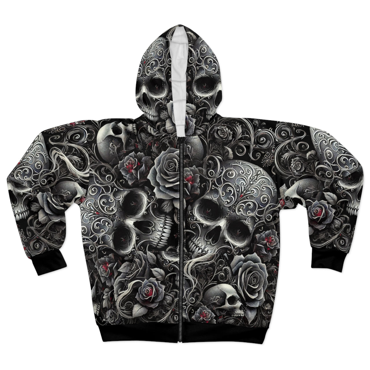 Vanitas Veil Hoodie (full zip)
