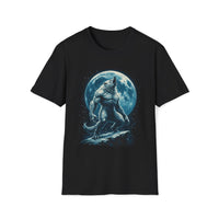 Macabre Threads Black Lunar Dominion – Werewolf T-Shirt