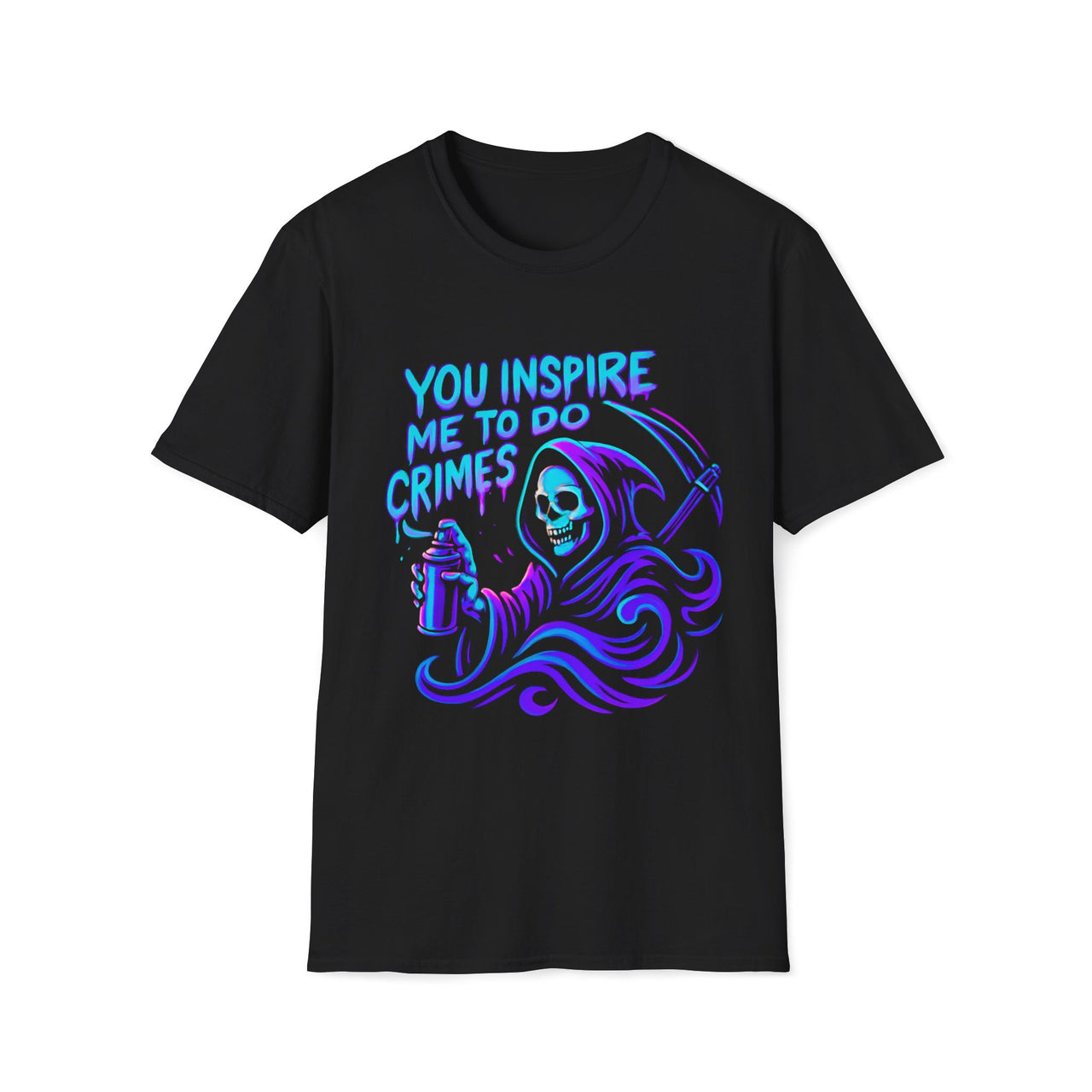 Partner in Crime T-Shirt – Neon Reaper Graphic Tee