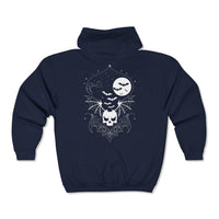 Moonlit Batscape Hoodie (full zip)