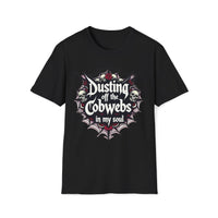 Macabre Threads Black Gothic Revival T-Shirt – Cobweb Soul Statement Tee