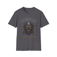 Macabre Threads Charcoal Doombringer T-Shirt – Brutal Skull Metal Graphic