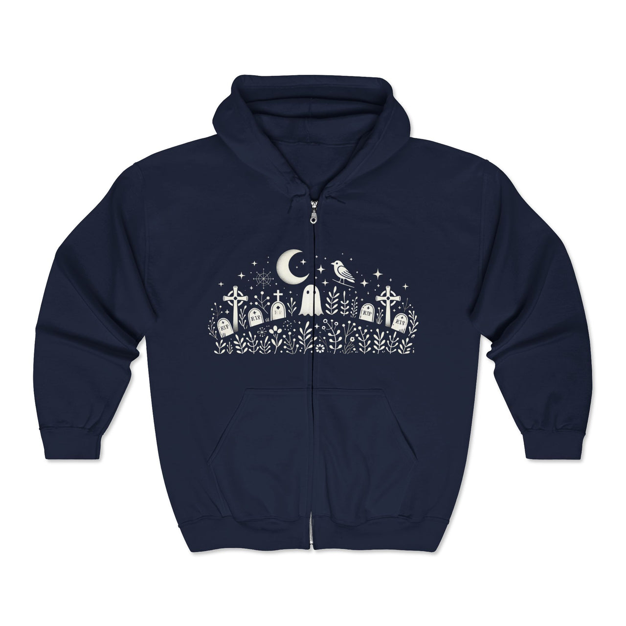 Night Whimsy Hoodie (full zip)