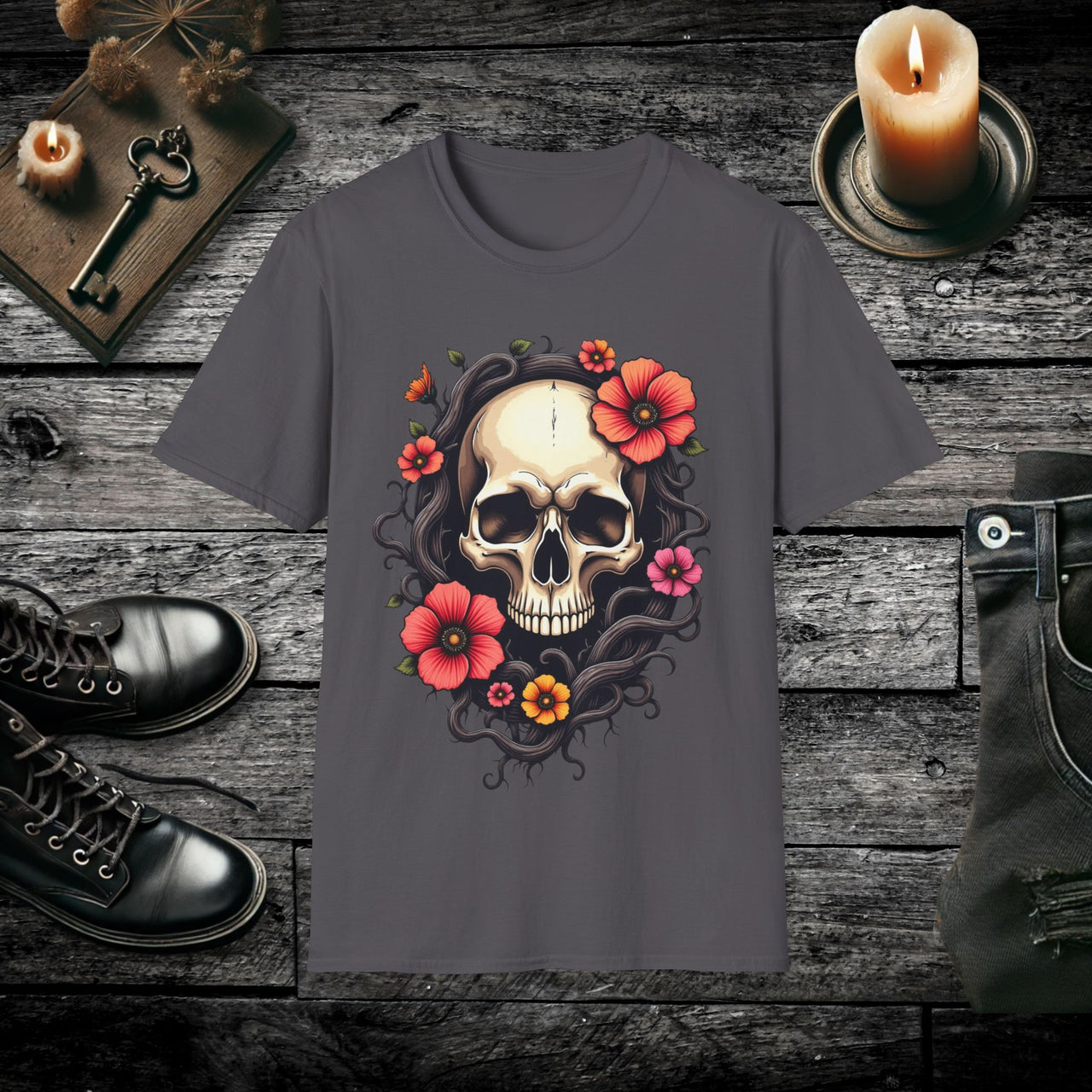 Vivid Skull T-Shirt