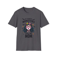 Macabre Threads Charcoal Monster Mom T-Shirt – Funny Gothic Mom Tee