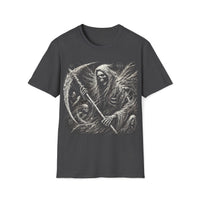 Wraith's Embrace - Gothic Horror Reaper T-Shirt