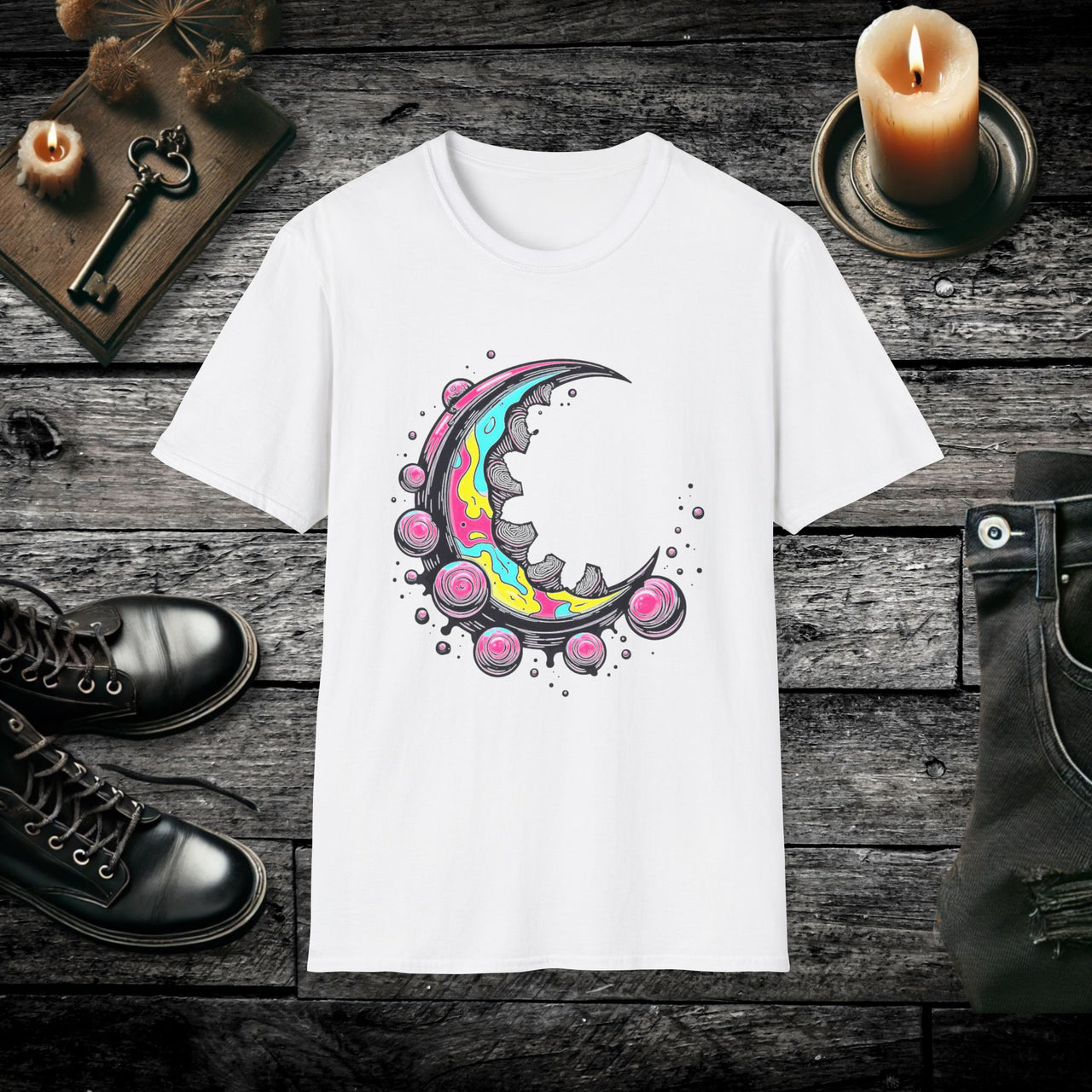 Psychedelic Moon T-Shirt
