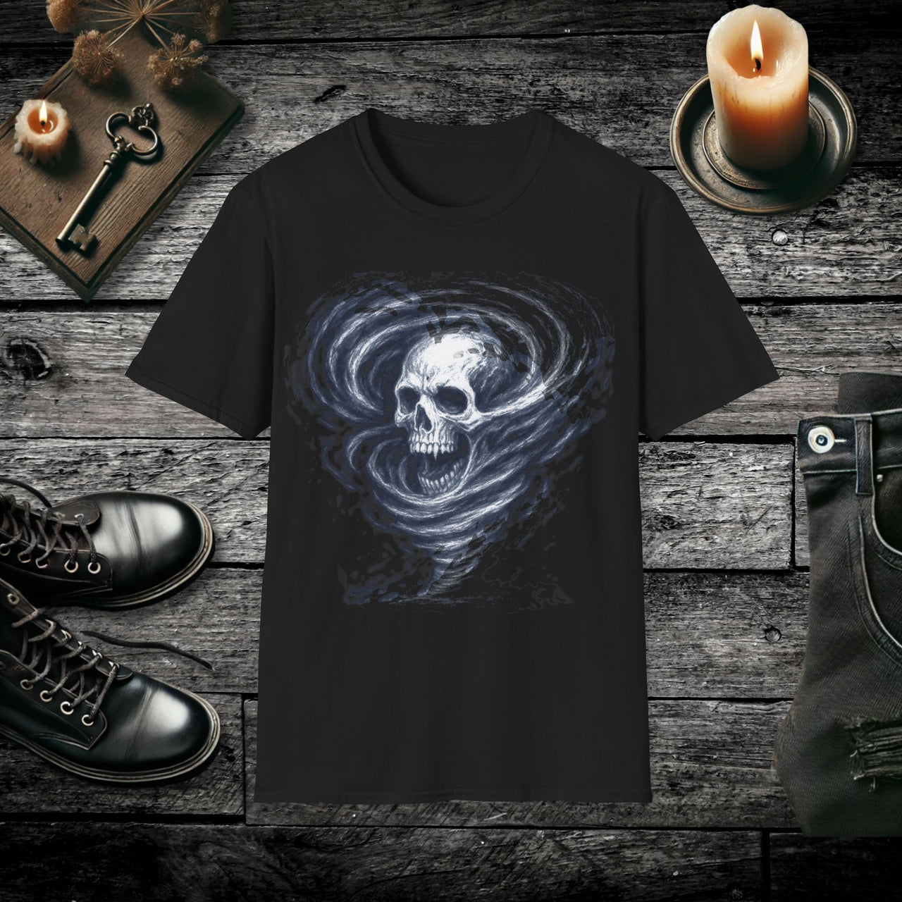 Tornadic Skull T-Shirt