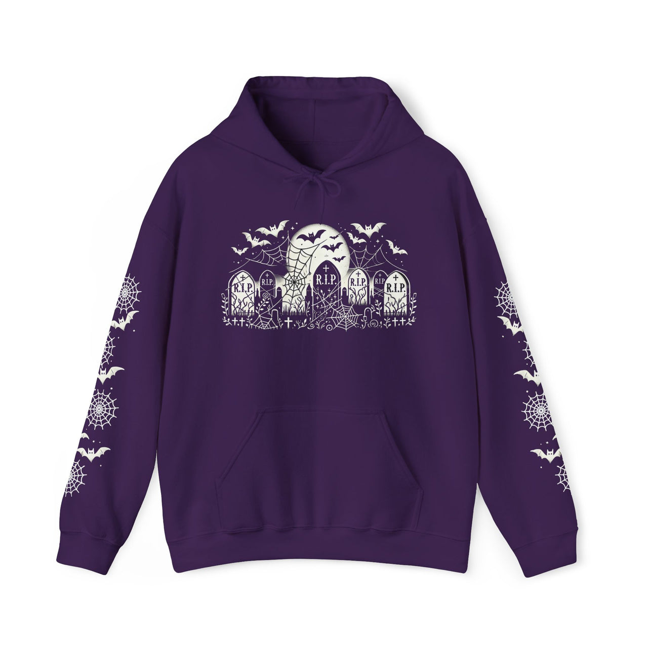 Moonlit Cemetery Hoodie