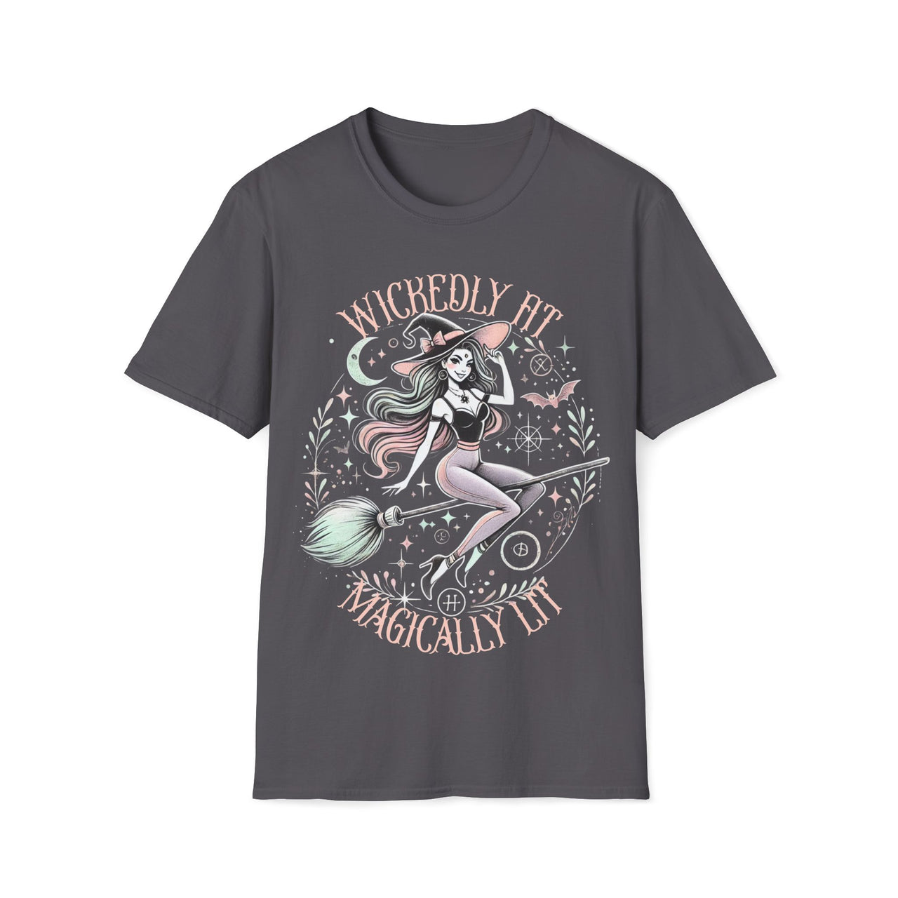 Macabre Threads Charcoal Charmed and Dangerous T-Shirt