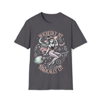 Macabre Threads Charcoal Charmed and Dangerous T-Shirt