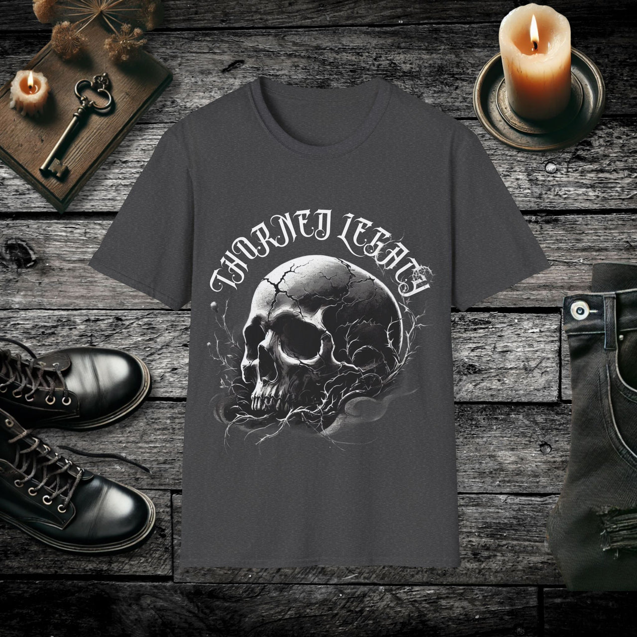 Thorned Legacy – Skull with Thorns Shirt