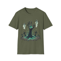 Macabre Threads Grave Surge - Gothic Resurrection T-Shirt