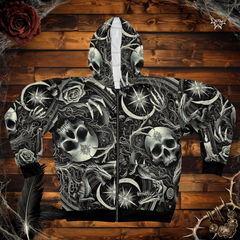 Ethereal Requiem Hoodie (full zip)