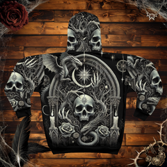 Ethereal Requiem Hoodie (full zip)