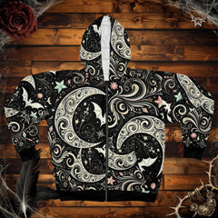 Ethereal Whimsy Hoodie (full zip)